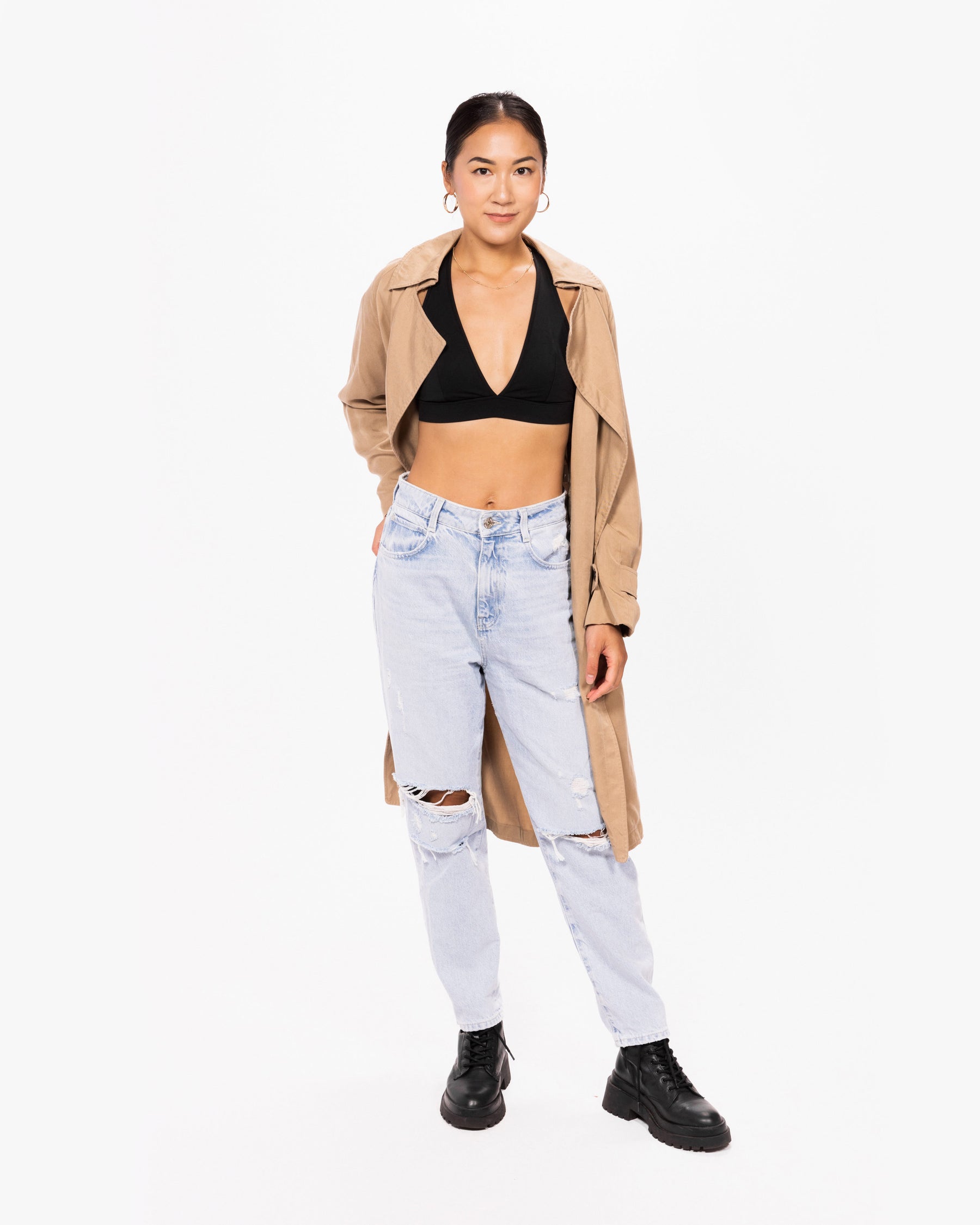 The Reign Deep V-Neck Bra