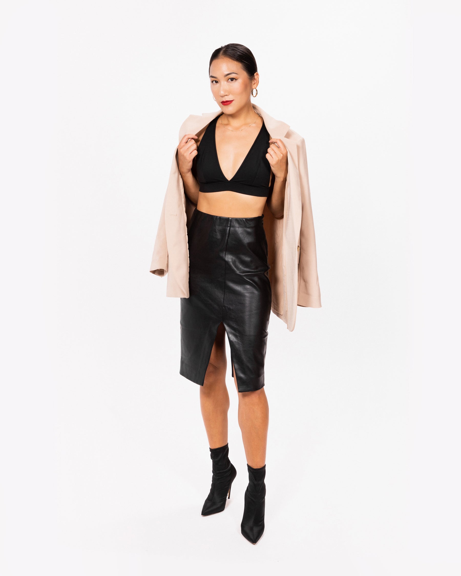 The Reign Deep V-Neck Bra